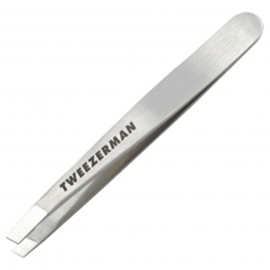 TWEEZERMAN SLANT STAINLESS STEEL PINCET